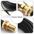 SMA WiFi Antenna Extension 10M SMA Male to SMA Female Low Loss. 