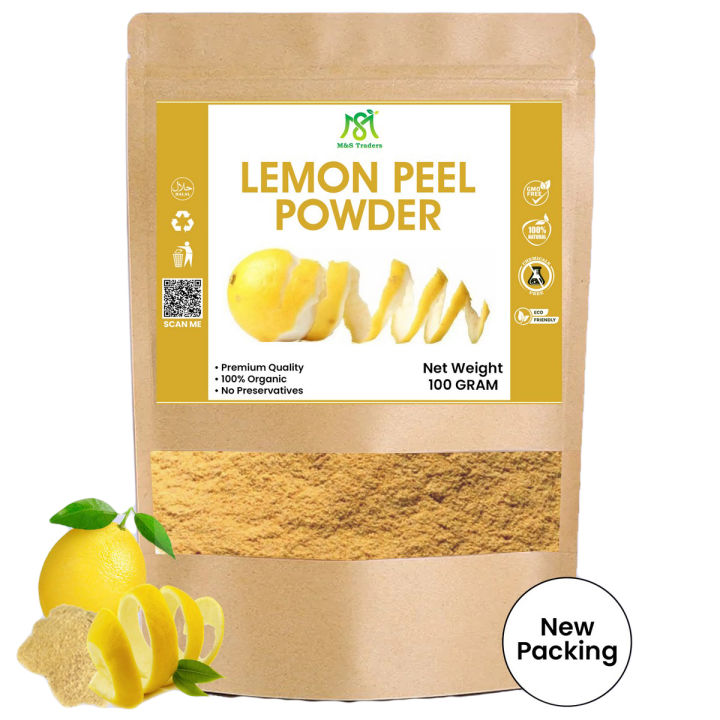Lemon Peel Powder Organic For Face