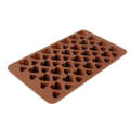 Mini Heart Silicone Chocolate Mold 56 Cavity. 