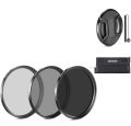 Neewer 52MM Lens Filter Kit: ND2, ND4, ND8 and,  for NIKON D7100 D7000 D5200 D5100 D5000 D3100 D3000 D90DSLR Cameras. 