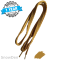 Shoe Laces Pair - Sneaker Laces - Casual Shoe Laces - Mustard Brown - 45"~50 "- For Men and Women. 
