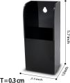 Remote Control Holder Organizer Wall Mount Acriylic Tidy for Air Conditioner, TV Box, Stereo,. 
