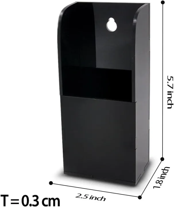 Remote%20Control%20Holder%20Organizer%20Wall%20Mount%20Acriylic%20Tidy%20for%20Air%20Conditioner,%20TV%20Box,%20Stereo,%20-%20Image%206