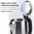 1/Pc  2 liter / 1 liter Multi Purpose Electric Heating Cup Kettle For Cooking And Travelling Use High Quality Mug All StainlessSteel Car Heating Kettle Water Heater Mug Auto Electric Kettle home. 