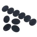 2pcs/6pcs Black Lava Natural Stone Beauty Stones Massage Spa Rock Basalt Stone. 