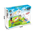 Flying EVA Foam Rocket Foot Launcher Toy For Kids - Two People Battle Set - Multi Color. 