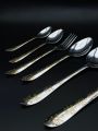 PREMIUM CUTLERY SET(LAZER FINISH) (14 GAUGE) | 6/8/12 PERSON | COMPUTERISED DESIGN CUTLERY | EXCELLENT EXPORT QUALITY KITCHEN DINING | SPOONS FORKS BABYSPOON TEASPOON | SERVING SPOONS. 