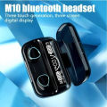 M10 Earbuds 3500 mah - M10 Tws Wireless Earbuds - Airpods M10 - Ear buds M10 - M10 Airpods - M 10 Earbuds - Tws Earbuds - Super Sound & Stereo Headphones Bluetooth - Wireless Earbuds - Airpods Pro. 