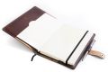 standard size Cute and Stylish Soft PU Leather Diary Notebook with pen. 