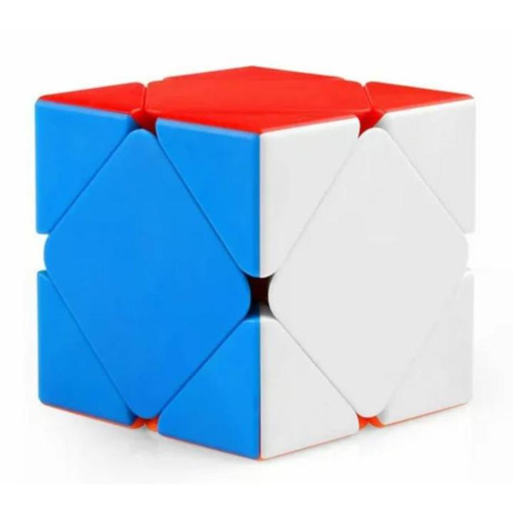 Jiehui Rubiks Cube Speed Skewb Cube Sets Classroom Skewb Cube Stickerless Speed Cube Magic Cube Puzzle 24 Seven Skewb Rubiks Cube