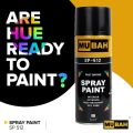 Aerosool Spray Paint pure matt black super matte finish 400ml Bottle matte black. 