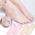 1Pair Silicone Foot Care Socks Anti Cracking Moisturizing Gel Elastic Socks DIY Foot Mask Cracked Dead Skin Remove Pedicure Tool. 