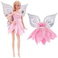 Fashion Doll Clothes Fairy Dress For BJD Barbies Gauze Skirt Elf Butterfly Wing Skirt Magic Stick For Doll Clothing Accessories. 