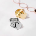 2 In 1 Magic Retractable Heart Ring Bracelet Stretchable Twist Folding Jewelry. 