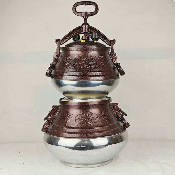 Afghani%20Elegant%20Brown%20Cast%20Iron%20Pressure%20Cooker%205/8/10L/12L/15L/20L/30L%20with%20Safety%20Valve%20-%20Image%207