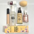 Beautious 6 in 1 - Deal Of Foundation + Concealer + Fixer + Lip Tint + Highlighter + Beauty Blender. 