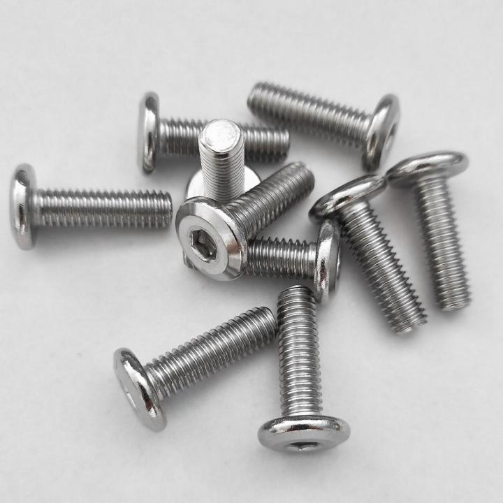 Binding screws-10 x single screw (M6 x 20mm)
10 x pair lock nuts (M6 x 18mm)-silver