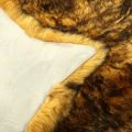 Faux Sheepskin Rug Exotic Tiger Sheep Foot Door Mat Rug 2ft x 3ft. 
