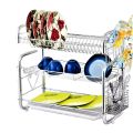 Best Of 2023 G Shape 3 Tire Dishrack Plate Dish Spoon Fork Bowl Cup Drain Rack Kitchen Organizer. 