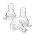 Silicon Nipples 2pc small Size PP Feeder nipples. 