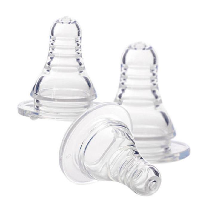 Silicon Nipples 2pc small Size PP Feeder nipples