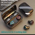 M10 TWS Airpods or Earbuds blootooth , wireless Earbuds with Super Sound & High Quality Touch Sensors True Stereo Headphones with Built in Mic 10m  Bluetooth Earpods , Wireless Earpods , Charging Case Sport Headset for all Bluetooth Smart devices.. 