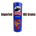 Pringles Bursting Ketchup Potato Chips 165 Grams (Imported). 