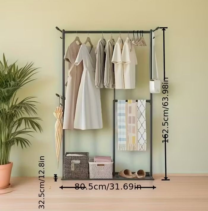 360%20Degree%20Rotating%20Garment%20Rack%204%20different%20shape%20%E2%80%93%20Durable%20Metal%20Frame,%20Powder%20Coated%20Finish,%20with%20Wheels%20%E2%80%93%20Ideal%20for%20Home%20or%20Boutique%20-%20Image%206