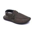 Peshawari By Bata Brown Peshawari Sandals For Men. 