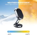 Magnetic Phone Holder for Car, Heat Resistant Super Sticker 360° Rotation Foldable Phone Cradle Strong Magnet Car Mount for Dashboard Screens All Smartphones Magnetic Car Phone Mount. 