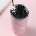 We Bare Bears Tumblers with Straw (530ML. 