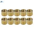 10x Billiard Cue Ferrules Billiard Cue Head Repair Billiard Cue Stick Ferrule Pool Cue 10.5mm. 