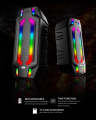Audionic Solo X-110 Wireless Bluetooth Speaker – 50W Powerful Sound, RGB Lights, TWS Function, Karaoke, Bass & Treble Adjustment, Remote Control, Wireless Mic. 