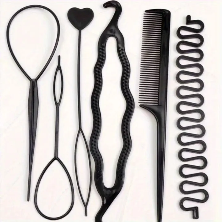 Hair%20Styling%20Tools%20Set%20for%20Girls,%206pcs%20Hair%20Accessories,%20Combs,%20Bands%20&%20Care%20Kit%20-%20Image%204