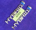 Honda CHR / Grace Hybrid plastic Emblem Silver 02 PCS. 