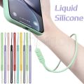 Candy Color Mobile Phone Rubber Strap / Soft Silicone Hand Wrist Lanyard Keychain / Mobile Phone Camera ID Card Anti-Lost Ropes / Hands-free Short Lanyard. 