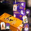 Candy Bag Tags Exquisite Pattern Halloween Themed Print Candy Bag Tags. 