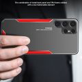 For Samsung Galaxy S24 Ultra case Aluminum Metal Matte Cover Soft Silicone Frame Camera Protection For Samsung Galaxy S24 Plus Back cover Phone cases. 