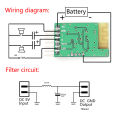 【All Of Me】3.7V Mono Stereo Bluetooth Audio Receiver Module Universal 7 PIN Speaker Amplifier. 