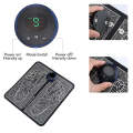 Best Rechargeable Electric EMS Body Massager Mat /Pad | EMS Foot Massager Mat | Portable Folding Feet Massage Pad with Electric Muscle Stimulation | SJR Collections. 
