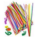 Pack of 100 - Pipe Cleaner velvet Sticks. 