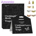 Clothes Moth House Effective Eco-friendly Clothes Moth Traps Safe Odorless Fly Catcher for Wardrobe Protection Buyers' Choice. 