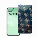 Samsung Galaxy S23 FE Ceramic Matte Screen Protector NO BLACK EDGE BORDER Flexible For s23 fe - Matte Transparent. 