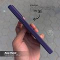 iPhone 12 Pro Max Deep Purple Silicone Case. 