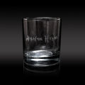 Custom Name Glass Water Tumbler - Hand Engraved Name on Glass. 