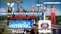 Alpha Roster Jack Swagger, Batista, Dolph Ziggler, Rey Mysterio and Shinsuke Nakamura WWE Action Figures. 