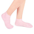 1 PAIR SILICONE MOISTURIZING MATERIAL GEL HEEL SOCKS. 