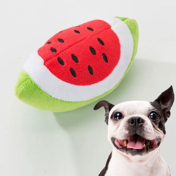 Plush Dog Toys Interactive Squeak Soft Toys for Dogs Aggressive Chewers Toothbrush Toys for Chihuahua Pug French Bulldog Pets