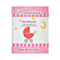 Memories Baby Record Book - Baby Girl - Pink (Karachi Stationers). 