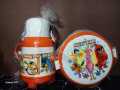 HOT AND COOL WATER BOTTLE WITH LUNCH BOX/LUNCH BOX FOR SCHOOL/WATER BOTTLE FOR SCHOOL/WATER BOTTLES/LUNCH BOX FOR KIDS/LUNCH BOX FOR SCHOOL//LUNCH BOX. 